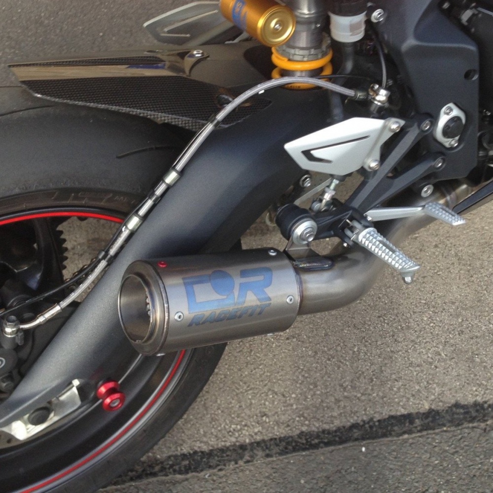 Racefit Black Edition Exhaust For 20132019 Triumph Street Triple 675